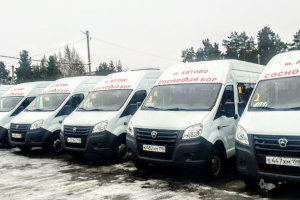 Новые микроавтобусы для пассажиров Соснового Бора и Петербурга