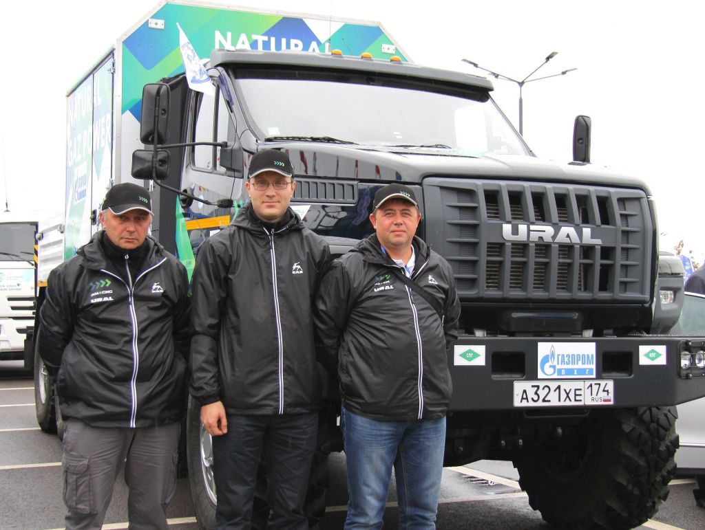 В рамках Газпромовского авторалли грузовик «УРАЛ NEXT» прошёл больше шести с половиной тысяч километров