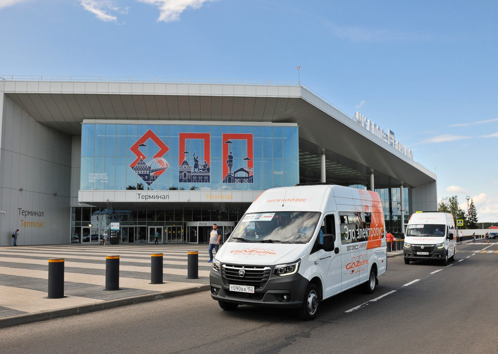 На городском маршруте Нижнего Новгорода появились электробусы GAZe e-NN